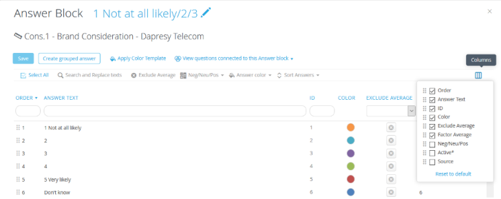 What Are Answer Blocks? – Forsta Visualizations