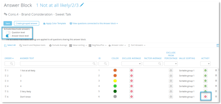 What Are Answer Blocks? – Forsta Visualizations